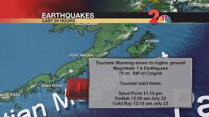 A tsunami warning system (tws) is used to detect tsunamis in advance and issue the warnings to prevent loss of life and damage to property. Tsunami Warnings In Alaska Canceled After State Hit With 7 8 Earthquake