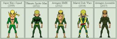 Evolution Of Iron Fist Animated By Stuart1001 Marvel Disk Wars Ultimate Spiderman Marvel Comic Universe