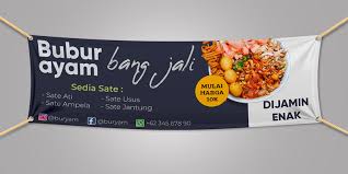 Contoh banner warung makan yang unik dan menarik. Bikin Ngiler Ini Lah 5 Contoh Spanduk Bubur Ayam Menarik