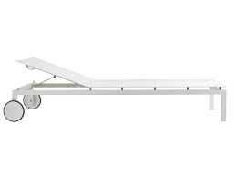 Das design der chaise longue piscine blanche ist seit der antike bekannt. Chaise Longue Natal Alu De Tribu Blanc