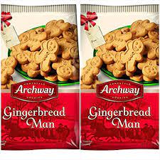 17 best images about holiday fun on pinterest; Archway Holiday Gingerbread Man Cookies Twin Pack Bags 10oz Ea Pricepulse