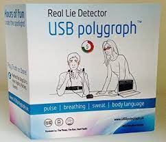 This is two 1080p motion graphic videos of a polygraph lie detector measurement on a white paper with dark blue ink showing oscillations and spikes while someone is hooked up to the machine. Usb Polygraph Machine Real Home Lie Detector Test Testing Kit Truth Dare Game 838940450070 Ebay