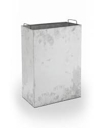 Rubbermaid® slim jim wastebaskets (7). Precision Series Trash Container 13 5 Gallon Rectangle Swivel Lid Commercial Zone Products