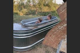 Just $99 and it can be delivered to your home! Move Over Elsie Never Mind The Livestock Make Yourself A Hot Tub Out Of A Stock Tank