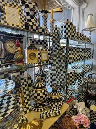 Afternoon Shopping at Snider Plaza, Dallas, TX: Lunch and MacKenzie Childs  Decor