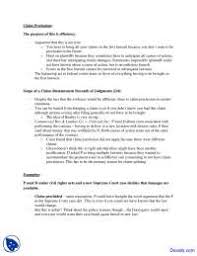 Maybe you would like to learn more about one of these? Elements Of Claim Preclusion Civil Procedure Lecture Slides Docsity