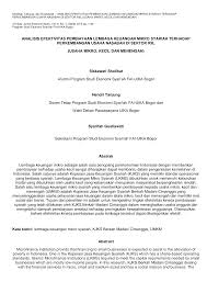 Artikel analisis manajemen keuangan syariah bagi umkm. Http Ejournal Uika Bogor Ac Id Index Php Al Infaq Article Download 24 23