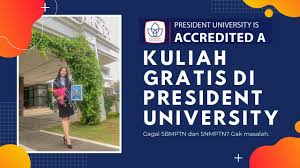 Kuliah Gratis Di President University Beasiswa Full Ilmu Komunikasi Youtube