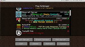 Rank name server ip players status; Awesome Minecraft Servers And There Ip Address To Go With It Video Dailymotion