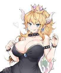 Bowsette Anime Art Super Mario Bros