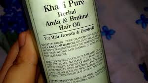 Brahmi oil is also thought to strengthen hair and promote hair growth. Khadi Amla Brahmi Hair Oil Review For Hair Growth Dandruff Youtube