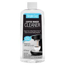 If you want to decalcify your coffee machine, you don't need to look very far: Nuvera 8 Fl Oz Unscented Coffee Maker Cleaner Coffee Maker Cleaner Single Cup Coffee Maker Coffee Maker Cleaning