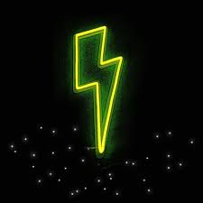 Striking Neon Lightning Sign Neon Signs Neon Lights For Sale Neon Signs For Sale