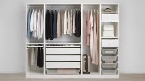 Using our spreadsheet, we created each of our sides of the closet. Small Space Ikea Wardrobe Storage Novocom Top