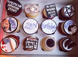 American Horror Story Cupcakes Horror Themed Party American Horror Story Halloween Food For Party