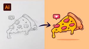 Originally designed for the apple macintosh, development of adobe illustrator began in 1985. Adobe Illustrator Tutorial Create A Vector Pizza From Sketch Hd Youtube