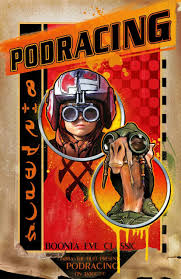 Anakin Skywalker Pod Racing Star Wars Poster Star Wars Artwork Star Wars Geek