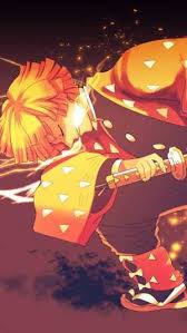 Zenitsu agatsuma with katana demon slayer. Hd Zenitsu Wallpaper Whatspaper