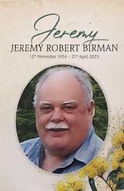 Jeremy Robert Birman (1954-2023)