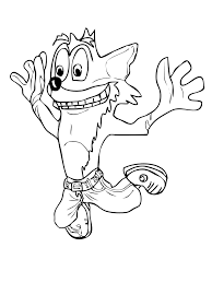 Crash Bandicoot Coloring Pages Educative Printable Coloring Pages Super Mario Coloring Pages Mario Coloring Pages