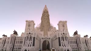 Todays mod showcase is the huge lord of the rings mod. Behold This Stunning Ray Traced Minecraft Recreation Of The Lord Of The Rings Minas Tirith Pc Gamer