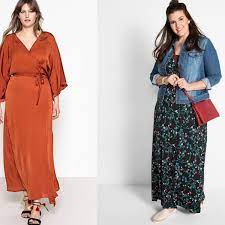 Une robe cache cœur fluide s'adaptera à une forte poitrine. Robe Longue Grande Taille Comment Porter La Robe Longue Quand On Est Ronde Femme Actuelle Le Mag