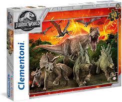 Maybe you would like to learn more about one of these? Clementoni 104 Pcs Super Colour Jurassic World Puzzle Jigsaw Puzzles