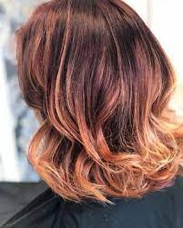40 Hair Color Ideas That Are Perfect For Spring Peachy Hair Color Hair Styles Blonde Hair Red Streaks