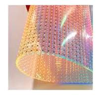 LED transparent film screen curtain ultra-thin LED film screen glass  flexible film advertising screen Indoor Film LED Transparen