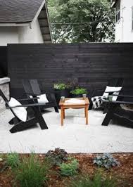 The Emmet Tall Lounge Chair And Tall Ottoman Are A Modern Take On An Enduring Symbol Of Rustic American Re Modern Backyard Landscaping Modern Backyard Backyard
