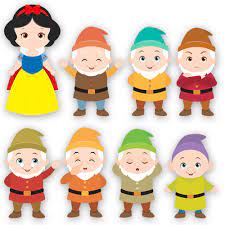 Vinilos Infantiles Kit Blancanieves Y Los Siete Enanitos Png 500 500 Enanos De Blancanieves Blancanieves Bebe Fiestas De Blancanives