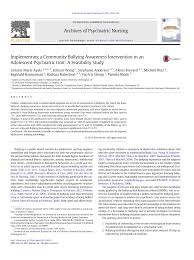 Nah kali ini saya bagikan game bully buatan rockstar setelah sebelumnya juga saya bagikan game gta sa lite only 200 mb. Pdf Implementing A Community Bullying Awareness Intervention In An Adolescent Psychiatric Unit A Feasibility Study