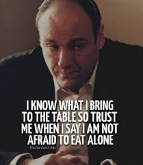 Tribute must go to the later actor despite being the protagonist — and quite a charming protagonist at times — tony soprano was not a good person. Best 30 The Sopranos Quotes Nsf Music Magazine