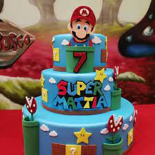 Tortecompleanno Tortascenografica Supermario Super Mario Temasupermario Tortafinta Tortescenografiche Tortefinte Gommacre Torte Super Mario Compleanno