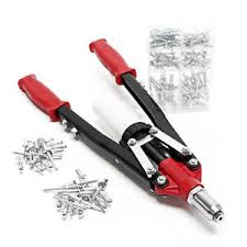 Pince A Rivet Aveugle Pince A Levier Rivets Borgnes 150 Pieces Aluminium Ebay
