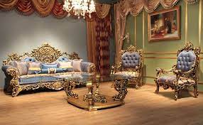 Klasik Koltuk Takimi Ihtisam In 2020 Classic Sofa Sets Luxury Living Room Classic Sofa