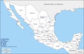 Googlemap, osm, yandex mexico, north america. Mexiko Kostenlose Karten Kostenlose Stumme Karte Kostenlose Unausgefullt Landkarte Kostenlose Hochauflosende Umrisskarte Grenzen Lander Namen