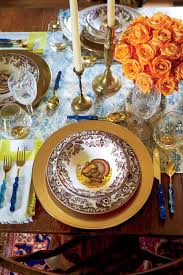 23 Thanksgiving Table Ideas For A Festive Holiday Dinner In 2020 Thanksgiving Dinner Table Setting Turkey Plates Thanksgiving Table