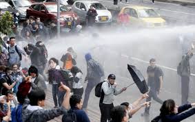No vamos a tolerar más actos de violencia: Cinco Estudiantes Heridos Por Disturbios Con El Esmad En Bogota