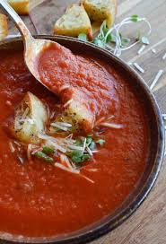 Easy Tomato Soup Recipe Wonkywonderful Easy Tomato Soup Recipe Tomato Soup Easy Healthy Tomato Soup Recipe