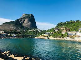 Pedra da gávea is a monolithic mountain in tijuca forest, rio de janeiro, brazil. Quebra Mar Vista Pedra Da Gavea Brazil River Outdoor