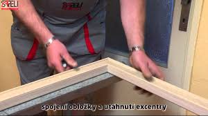 Osadenie a zaliatie adlo zárubne hĺbky 9cm až 12cm do pripraveného stavebného otvoru. Montaz Zarubni Okz Sapeli Obklad Kovove Zarubne Youtube