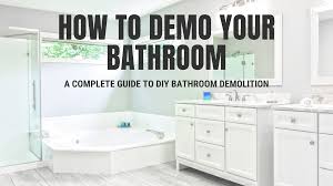 It's going to be a few part series but renovations always start with an exciting part, demolition.subs. Demoing A Bathroom Diy Discount Dumpster Rental