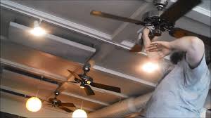 Hunter Original Ceiling Fans Repair Polished Brass Sped Up Video Youtube