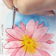 Aquarell malvorlagen word original aquarell aquarellmalerei bild kunst blumenstrau 223. Vorzeichnungen Und Outlines In Aquarell Farbcafe