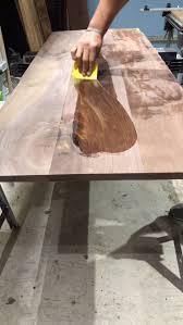 4 Best Finishes For Epoxy Table Top Pahjo Designs Wood Table Diy Walnut Table Diy Furniture Videos