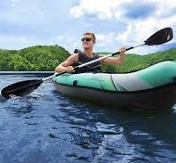 Hydro Force Inflatable Kayak Set | Includes Seat, Paddle ...