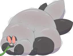 self indulgent furry inflation by HybridProjectAlpha -- Fur Affinity [dot]  net