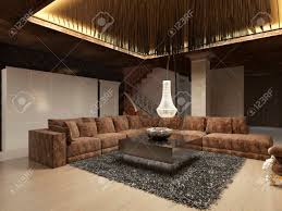 Mellcom mid century modern tufted back fabric recliner, traditional wingback recliner chair, arm chair for living room, reading room, bedroom, beige 2.0 out of 5 stars 1 $239.99 $ 239. Luxury Modern Living Room Done In The Art Deco Style In Dark Stock Photo Picture And Royalty Free Image Image 66490976