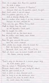 Unnamed Poem From Perks Of Being A Wallflower Pt 2 3 Perks Of Being A Wallflower Words Poems